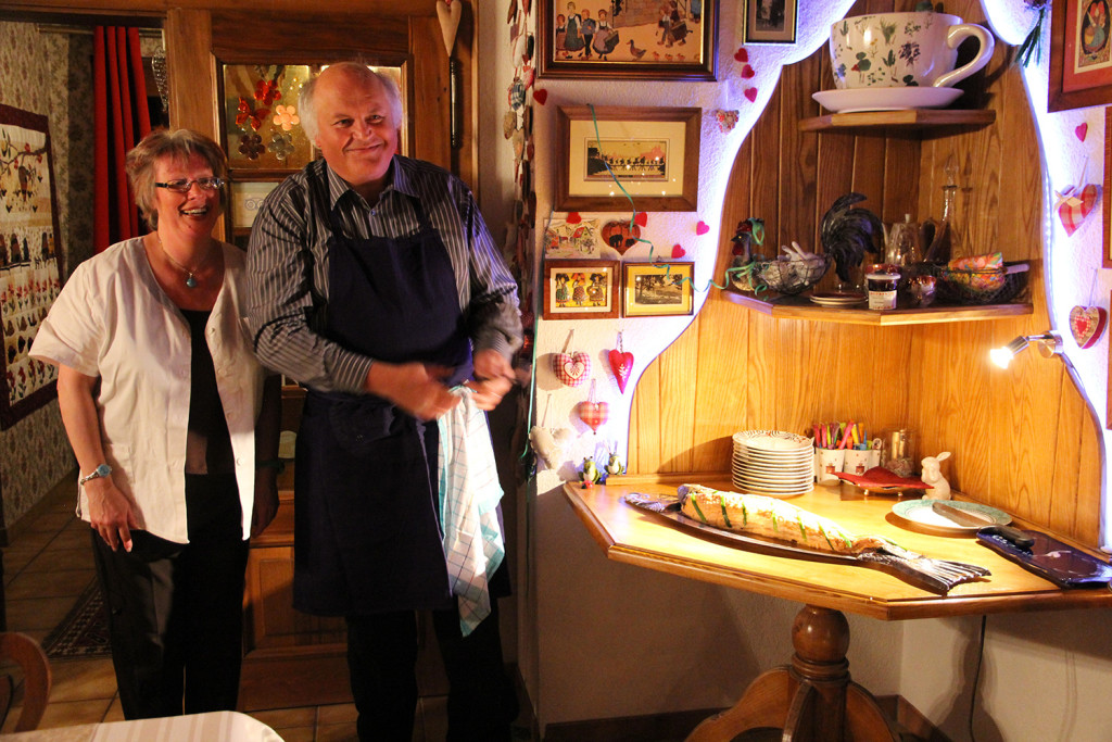 ASTRID et ROBERT EN TABLE D'HOTES